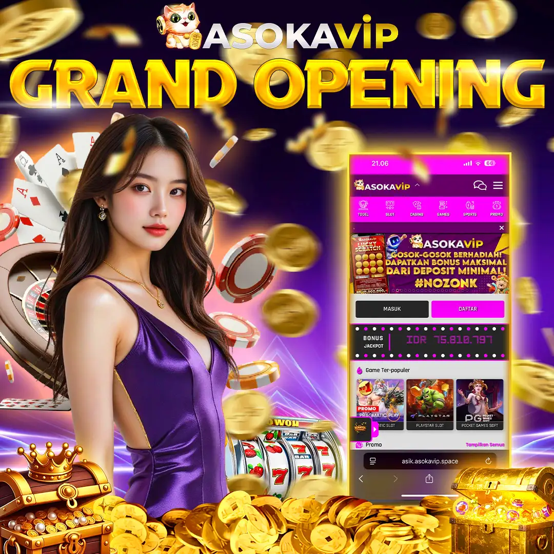 Banner Grand Opening Situs ASOKAVIP
