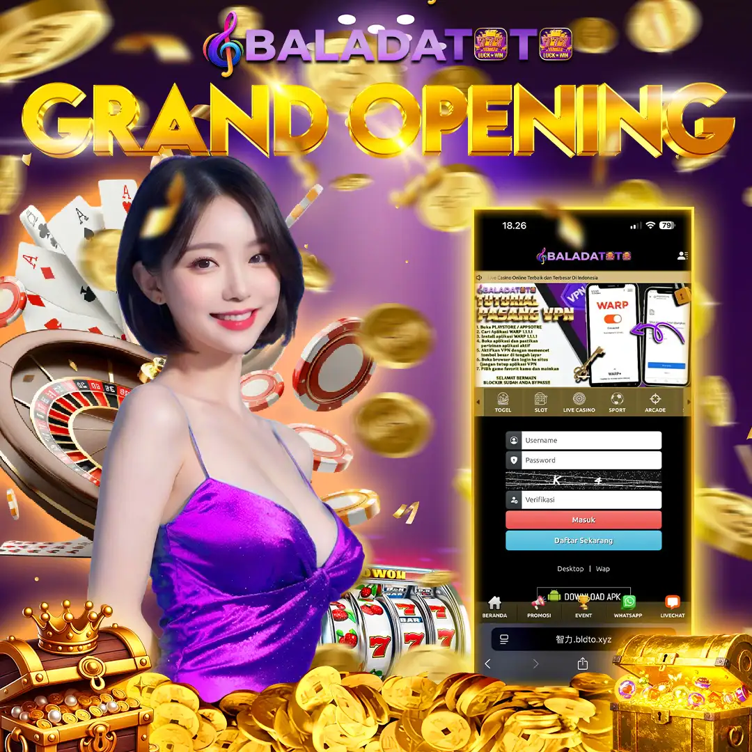 Banner Grand Opening Situs BALADATOTO