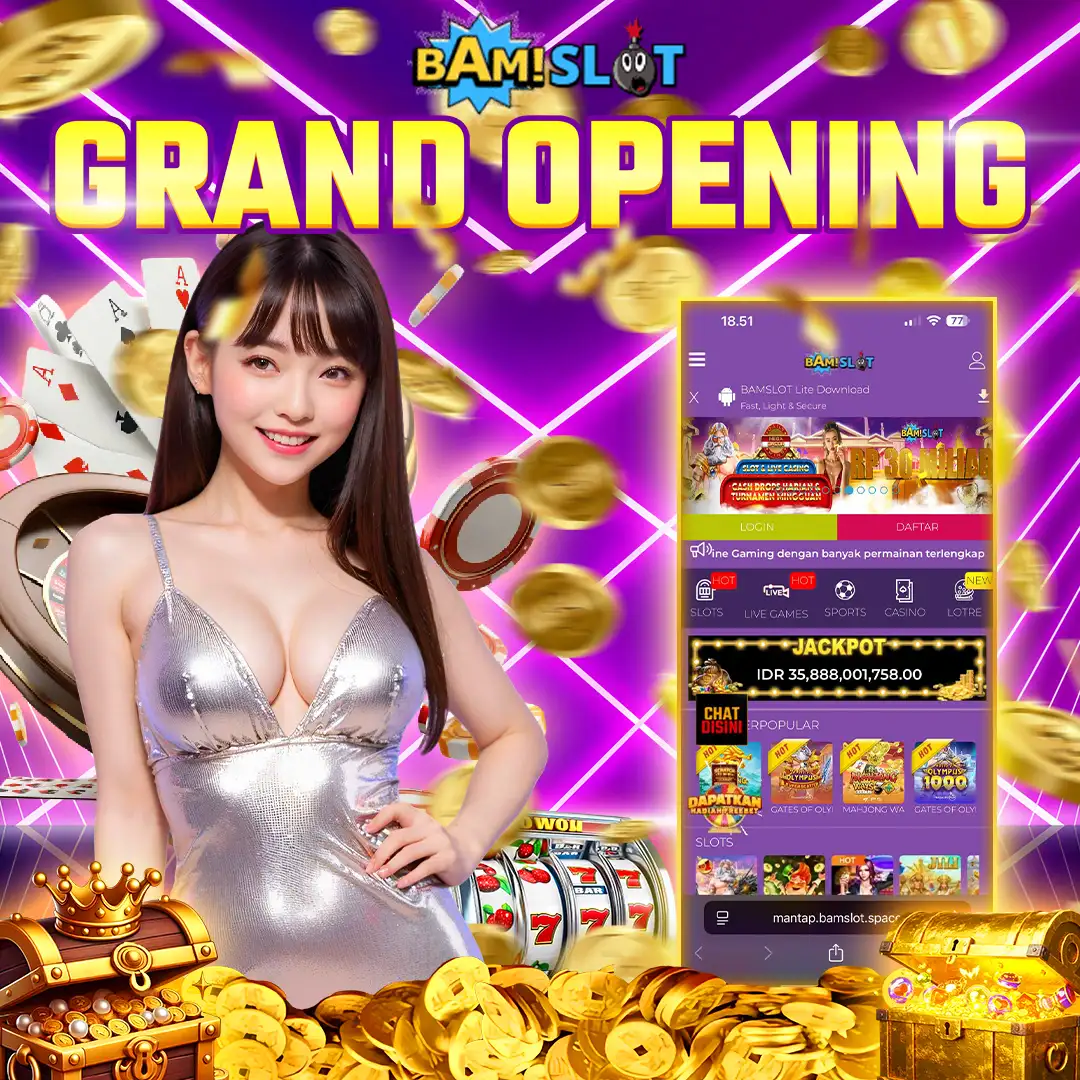 Banner Grand Opening Situs BAMSLOT