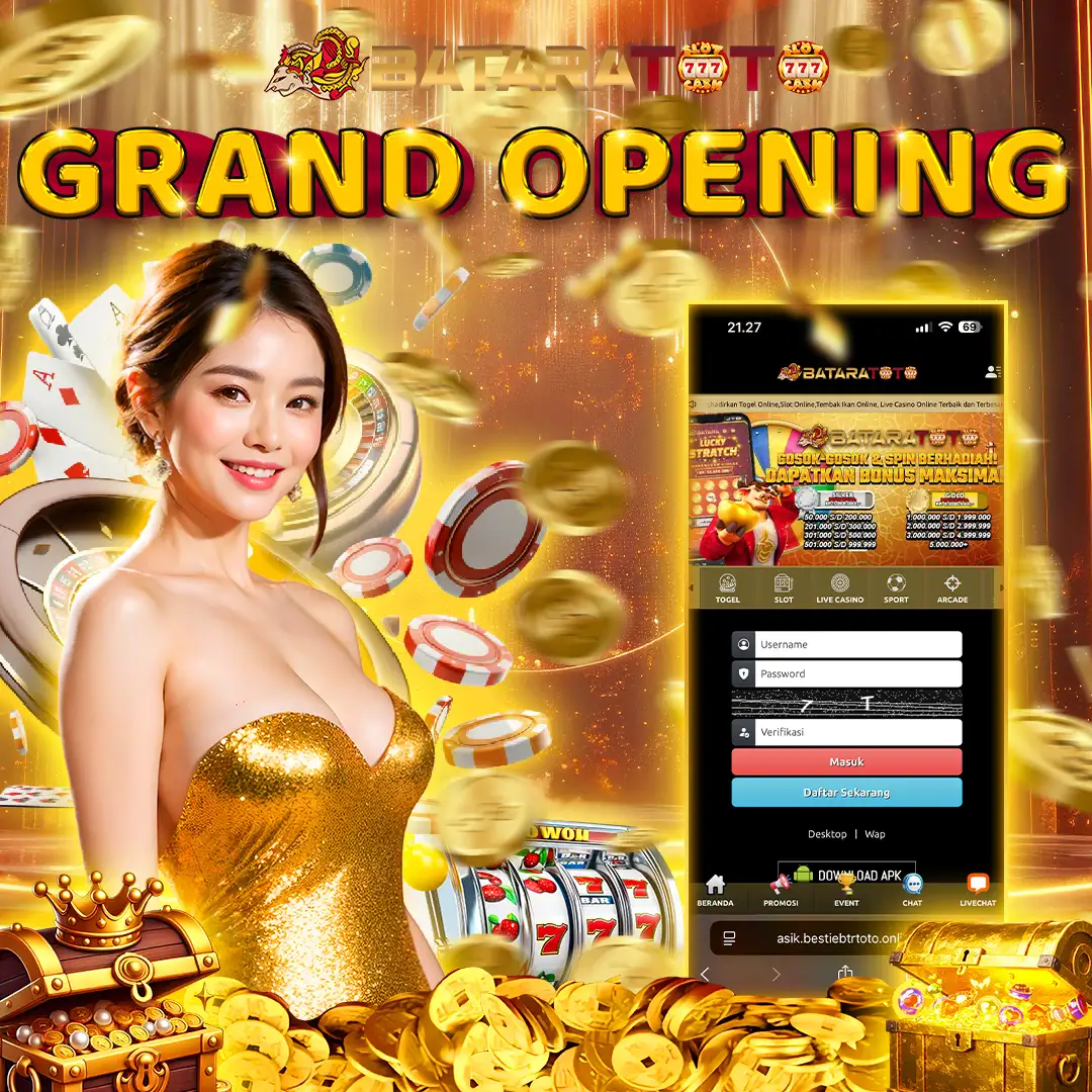Banner Grand Opening Situs BATARATOTO