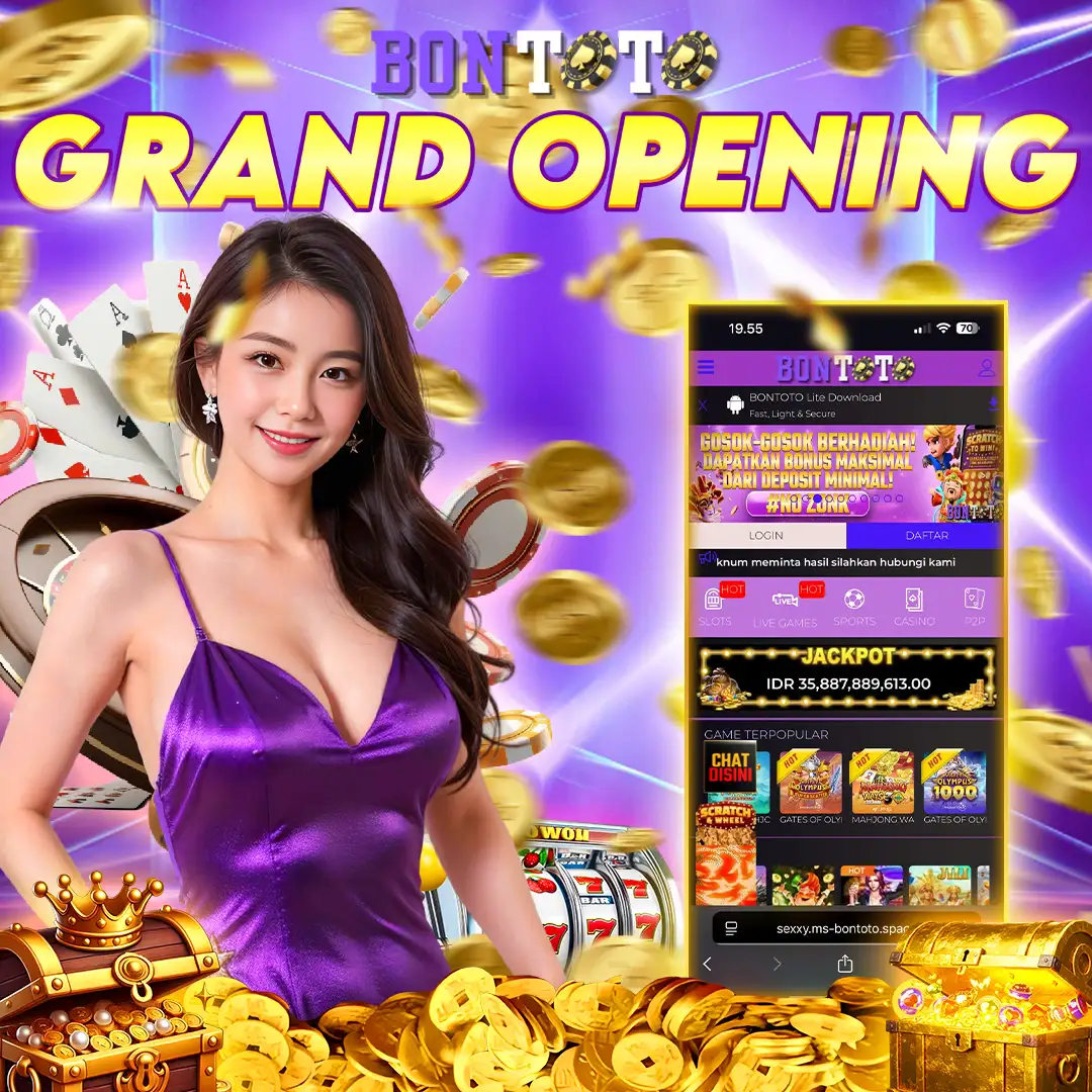 Banner Grand Opening Situs BONTOTO
