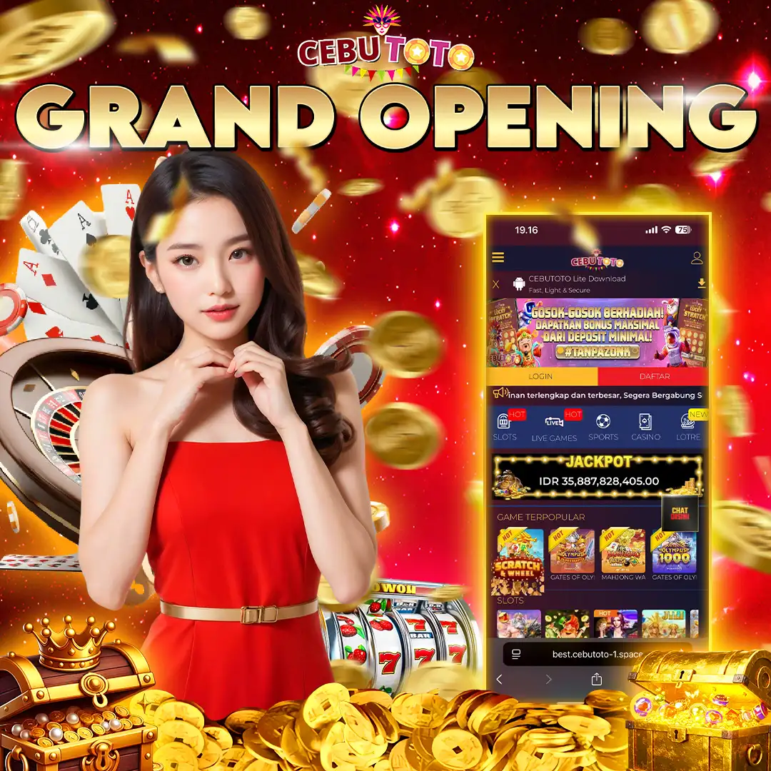Banner Grand Opening Situs CEBUTOTO