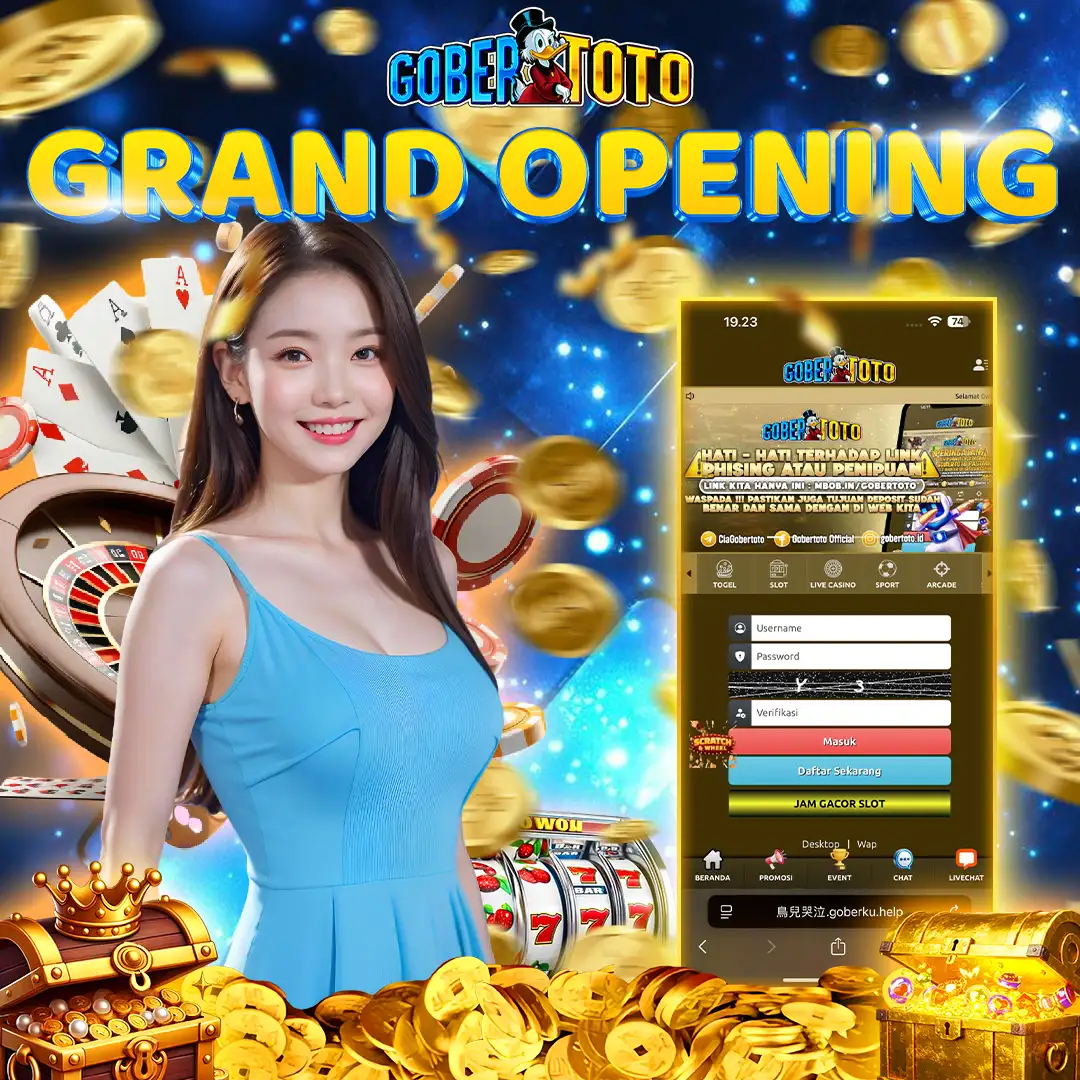 Banner Grand Opening Situs GOBERTOTO
