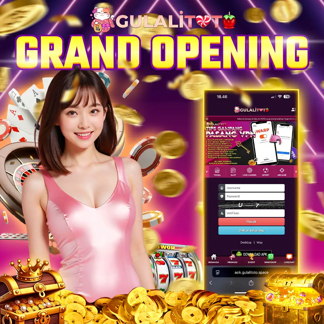 Banner Grand Opening Situs GULALITOTO