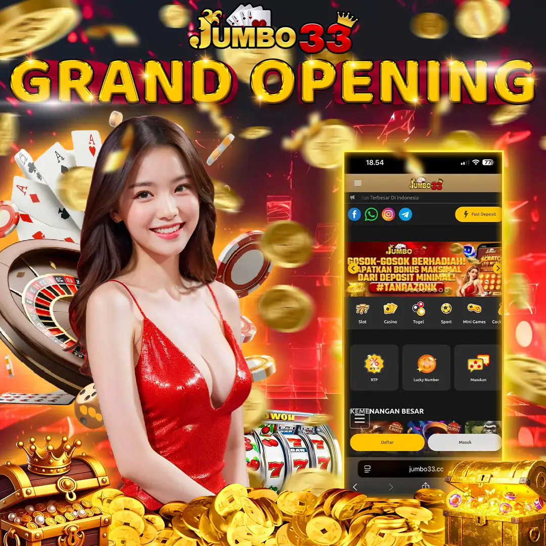 Banner Grand Opening Situs JUMBO33