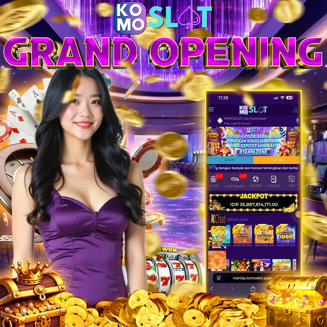 Banner Grand Opening Situs KOMOSLOT