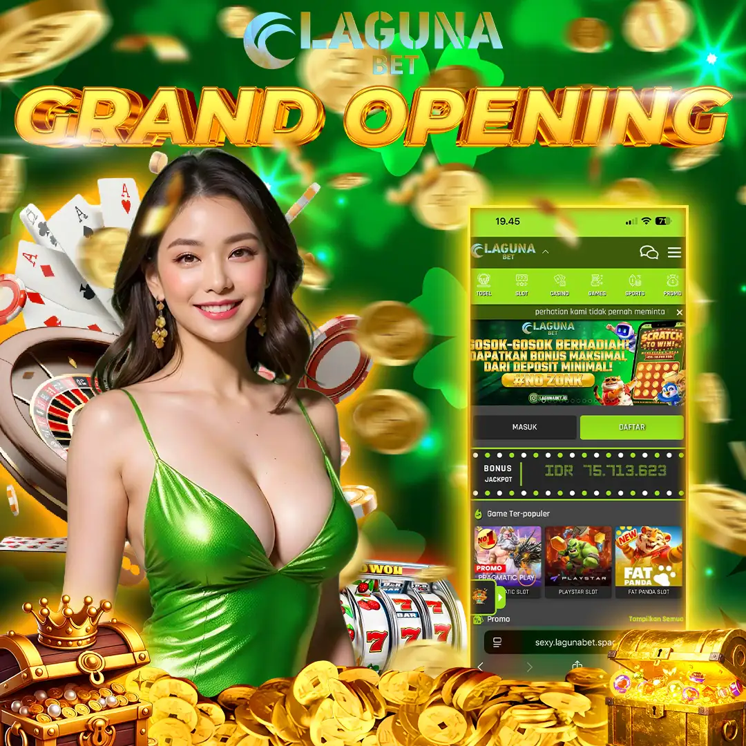 Banner Grand Opening Situs LAGUNABET