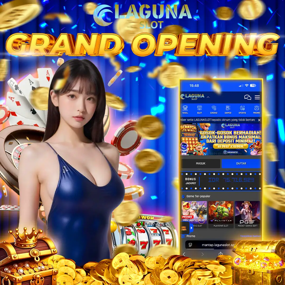 Banner Grand Opening Situs LAGUNASLOT