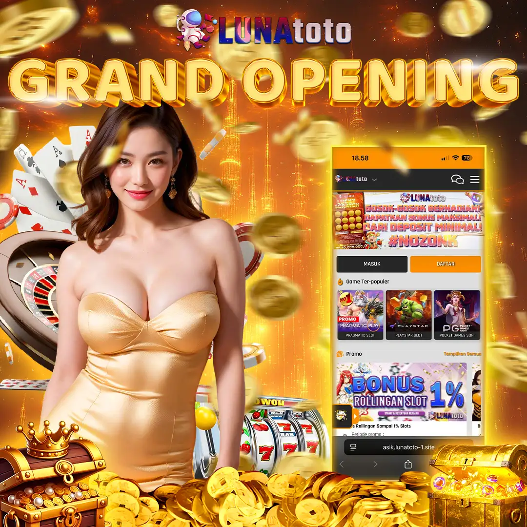 Banner Grand Opening Situs LUNATOTO