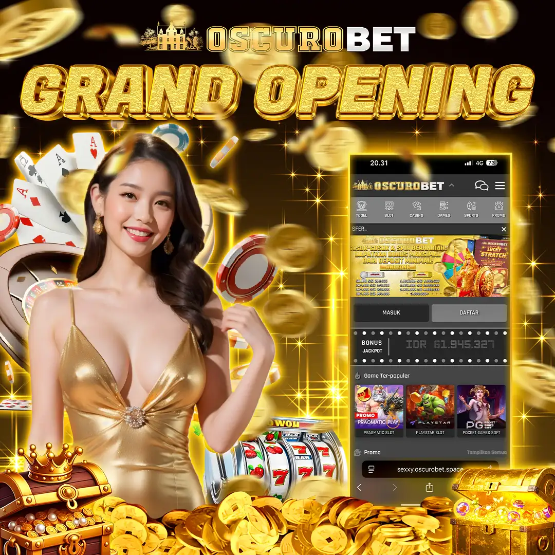 Banner Grand Opening Situs OSCUROBET