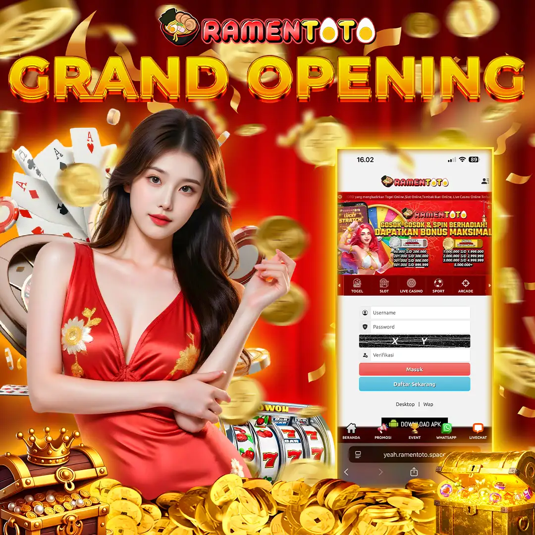 Banner Grand Opening Situs RAMENTOTO